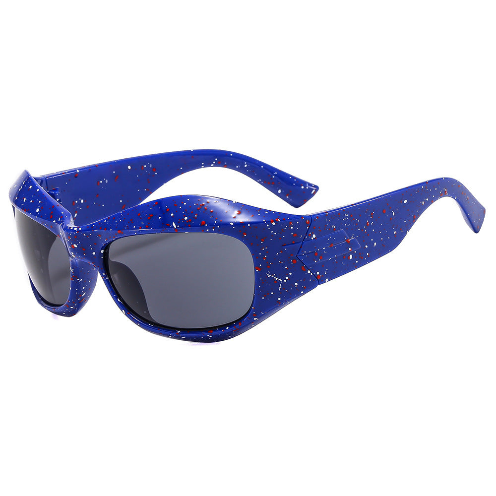 Gafas de sol deportivas futuristas y2k de PC al por mayor